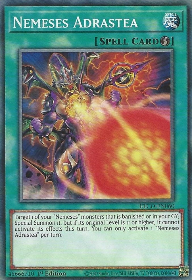 Image for Nemeses Adrastea (Eternity Code) (ETCO-EN060) - YuGiOh