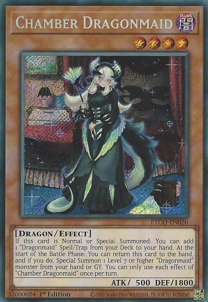 Image for Chamber Dragonmaid (Eternity Code) (ETCO-EN026) - YuGiOh