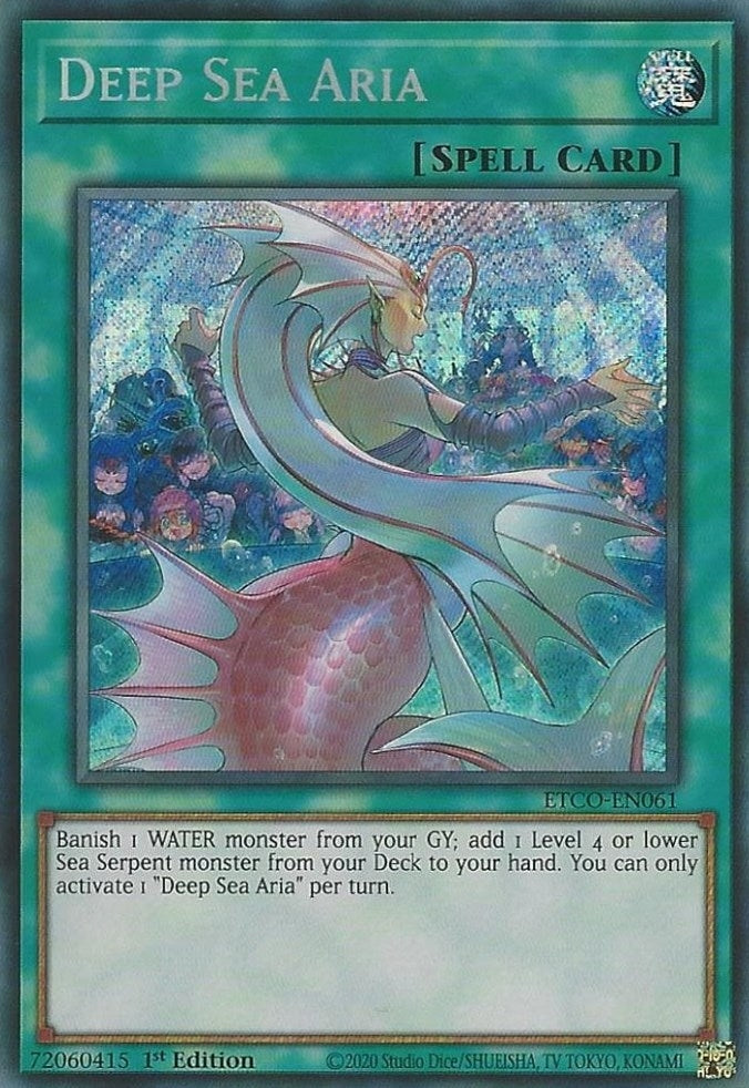 Image for Deep Sea Aria (Eternity Code) (ETCO-EN061) - YuGiOh