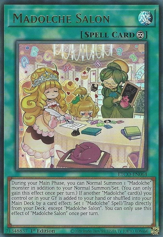 Image for Madolche Salon (Eternity Code) (ETCO-EN064) - YuGiOh