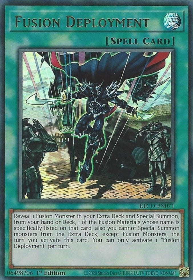 Image for Fusion Deployment (Eternity Code) (ETCO-EN071) - YuGiOh