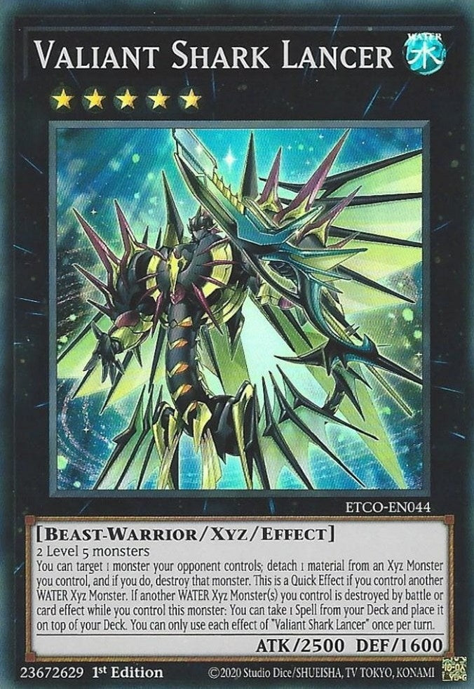 Image for Valiant Shark Lancer (Eternity Code) (ETCO-EN044) - YuGiOh