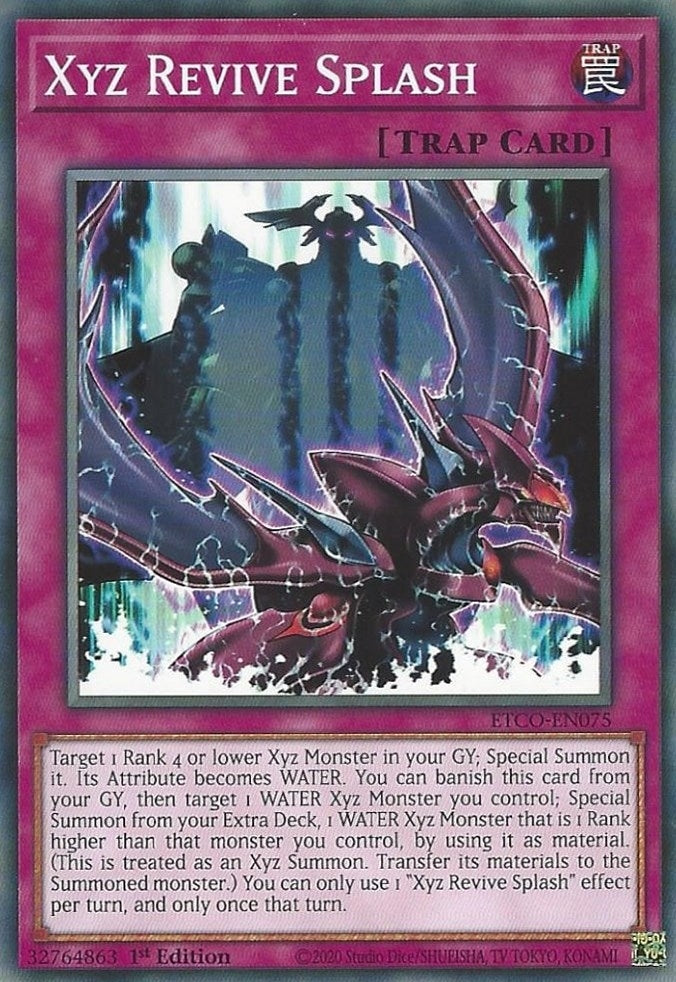 Image for Xyz Revive Splash (Eternity Code) (ETCO-EN075) - YuGiOh