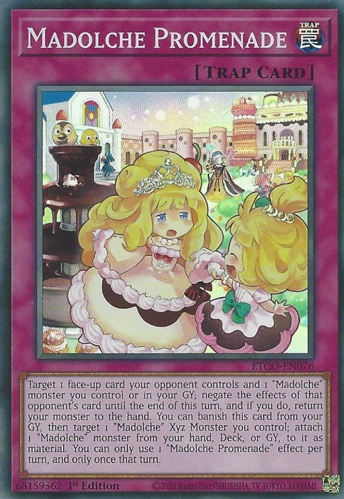 Image for Madolche Promenade (Eternity Code) (ETCO-EN076) - YuGiOh