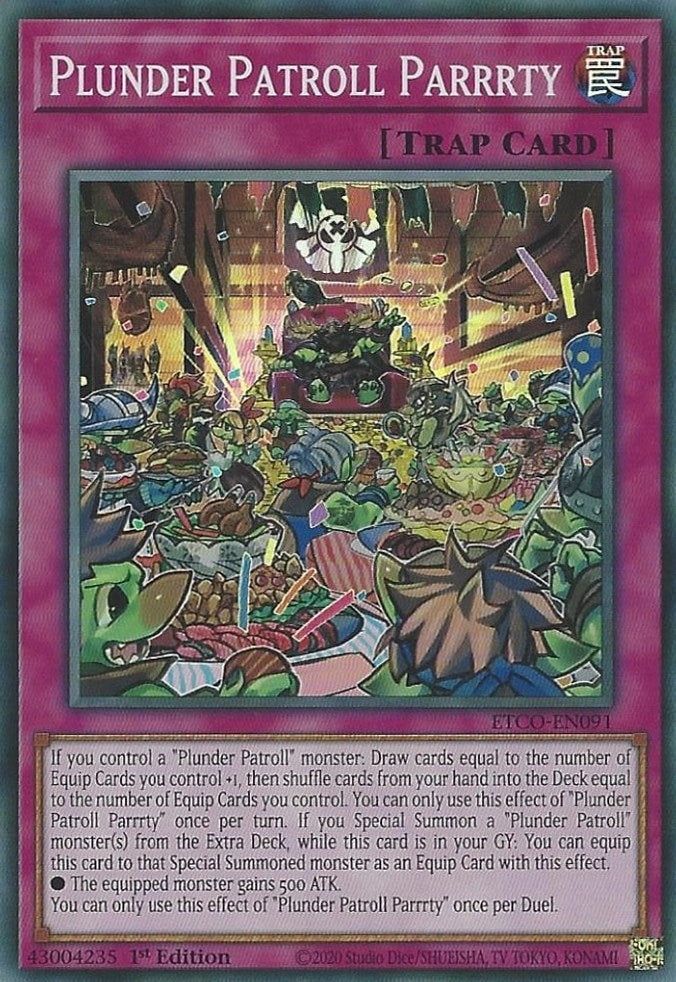 Image for Plunder Patroll Parrrty (Eternity Code) (ETCO-EN091) - YuGiOh