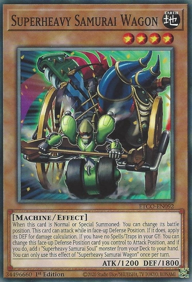 Image for Superheavy Samurai Wagon (Eternity Code) (ETCO-EN092) - YuGiOh