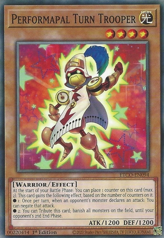 Image for Performapal Turn Trooper (Eternity Code) (ETCO-EN094) - YuGiOh