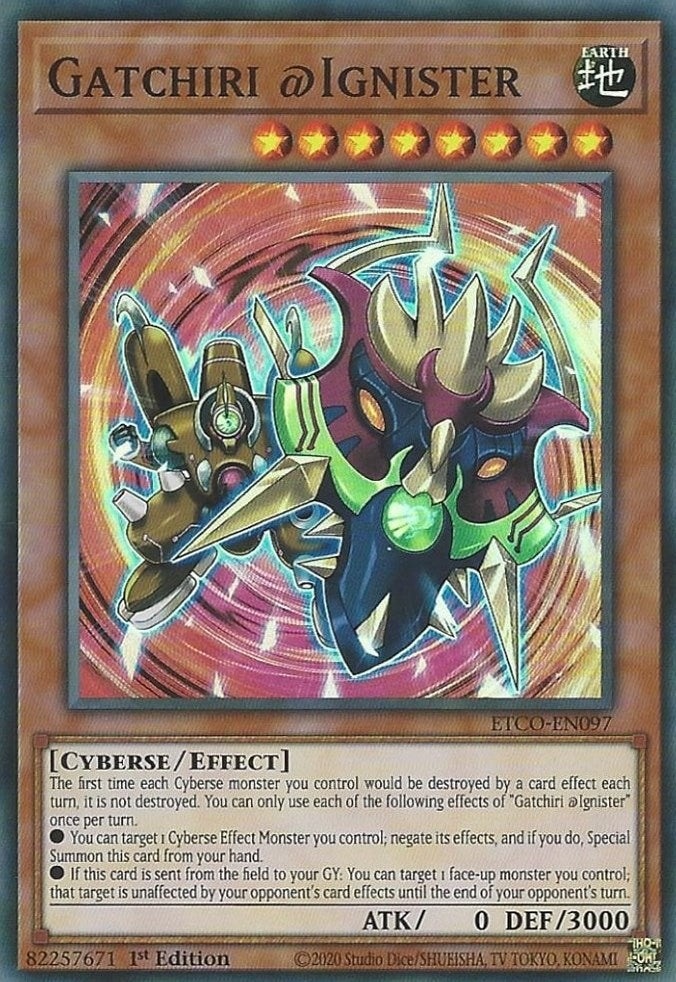 Image for Gatchiri @Ignister (Eternity Code) (ETCO-EN097) - YuGiOh