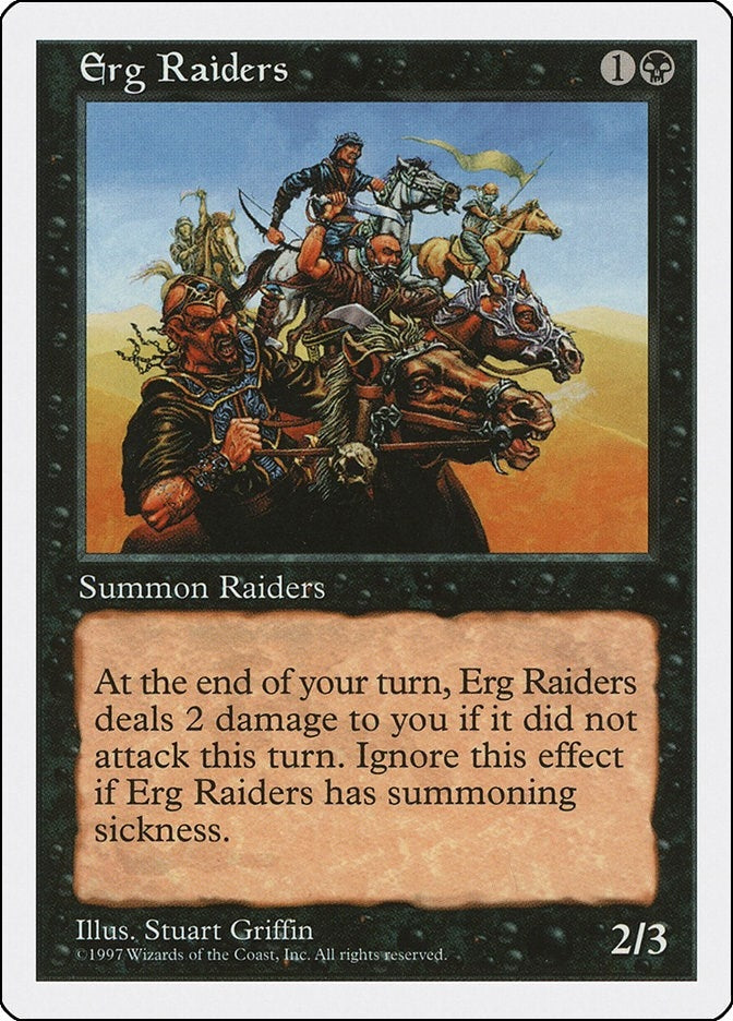 Image for Erg Raiders (Fifth Edition) - Magic: The Gathering