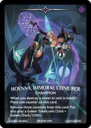 Image for Hoenna, Immoral Conjurer - PR2020-090 (Alternate Art) (Argent Saga Promos) (PR2020-090) - Argent Saga TCG