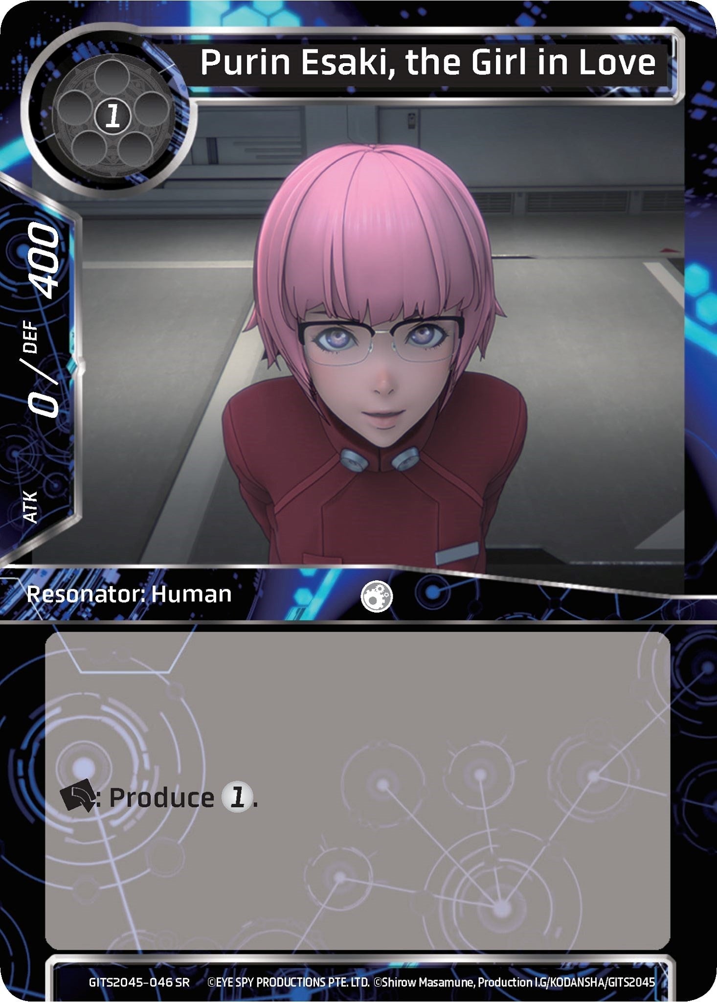 Image for Purin Esaki, the Girl in Love (Ghost in the Shell SAC_2045) (GITS2045-046) - Force of Will