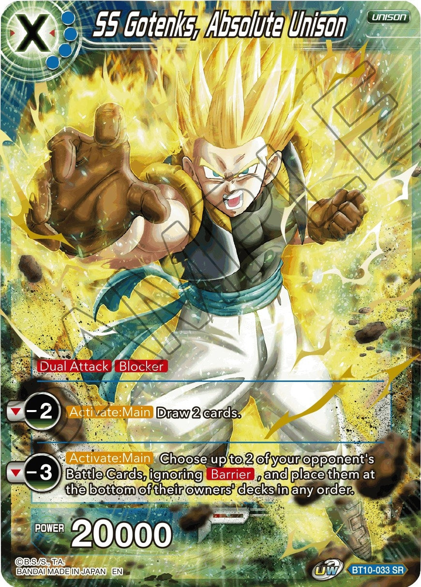 Image for SS Gotenks, Absolute Unison (Rise of the Unison Warrior) (BT10-033) - Dragon Ball Super: Masters