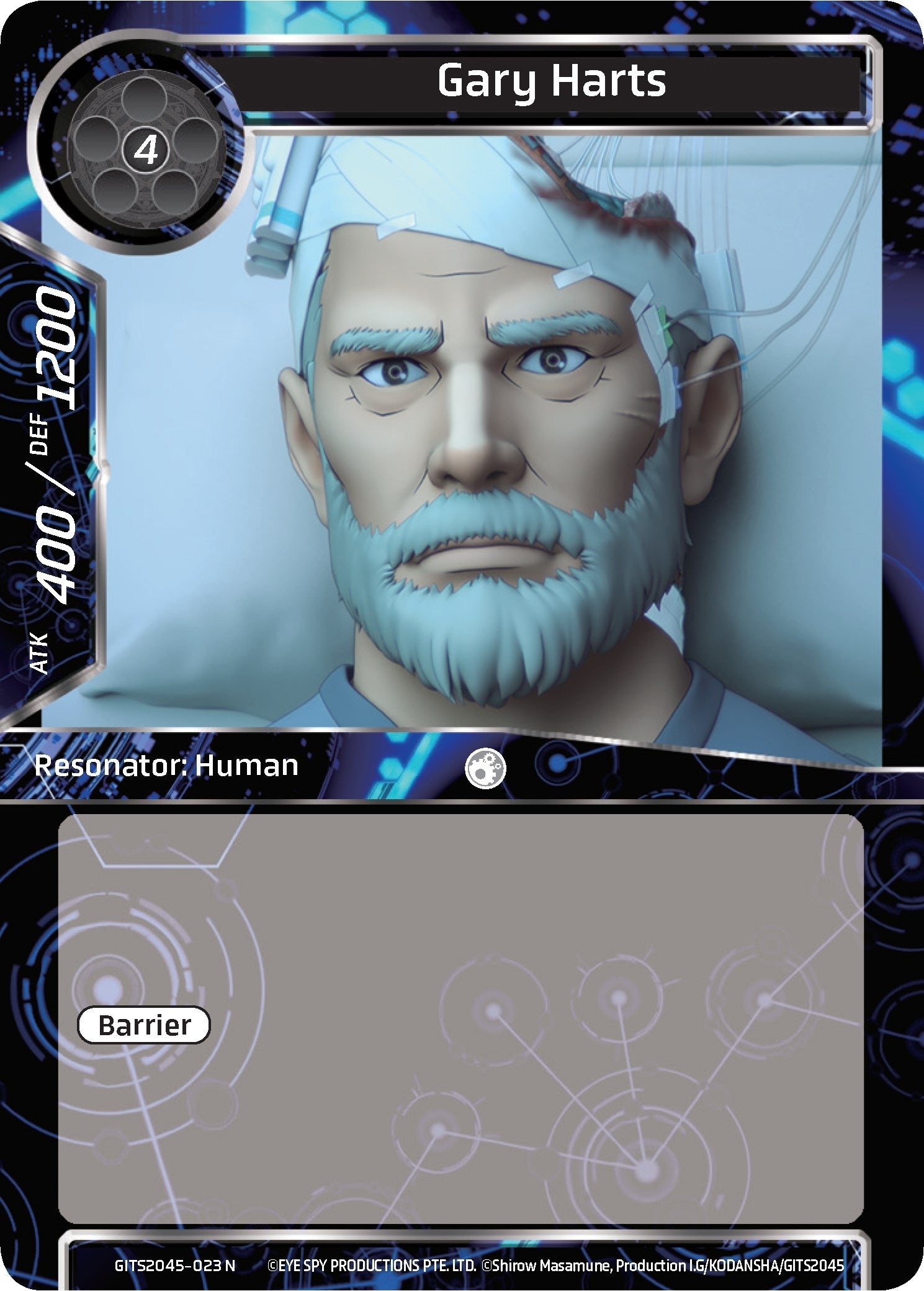 Image for Gary Harts (Ghost in the Shell SAC_2045) (GITS2045-023) - Force of Will