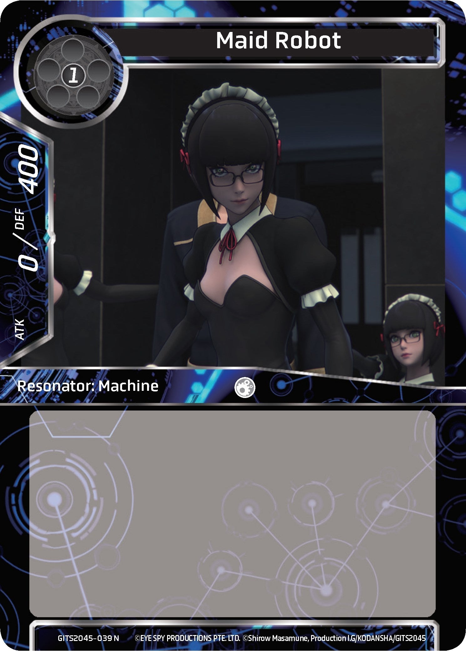 Image for Maid Robot (Ghost in the Shell SAC_2045) (GITS2045-039) - Force of Will