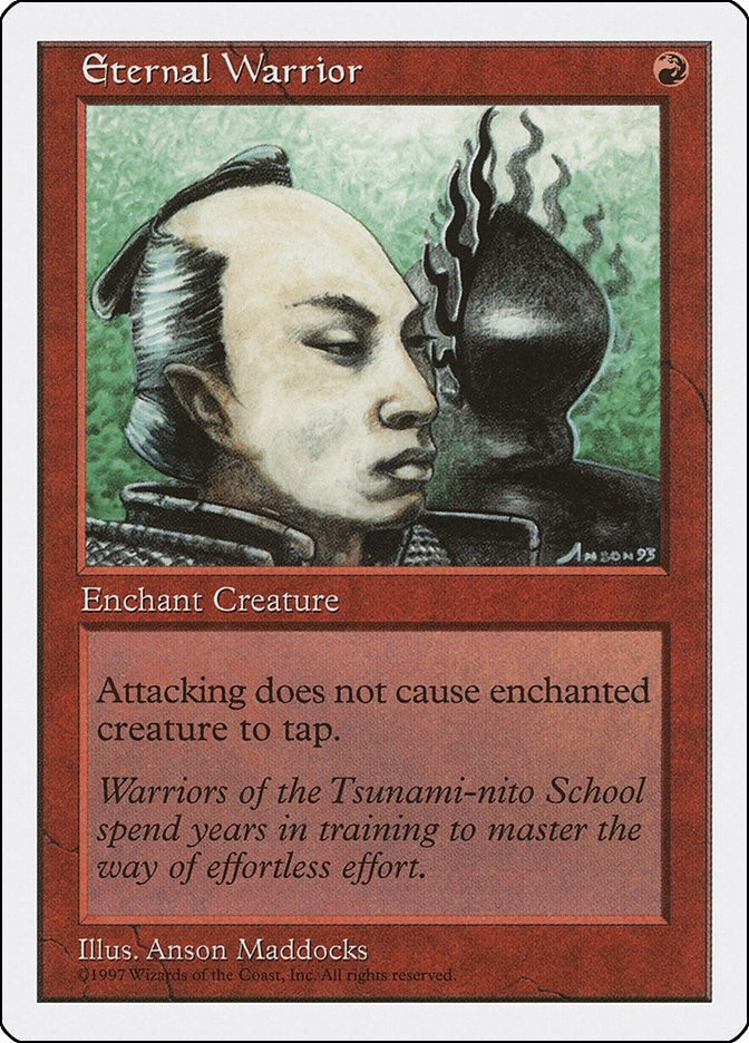 Image for Eternal Warrior (Fifth Edition) - Magic: The Gathering