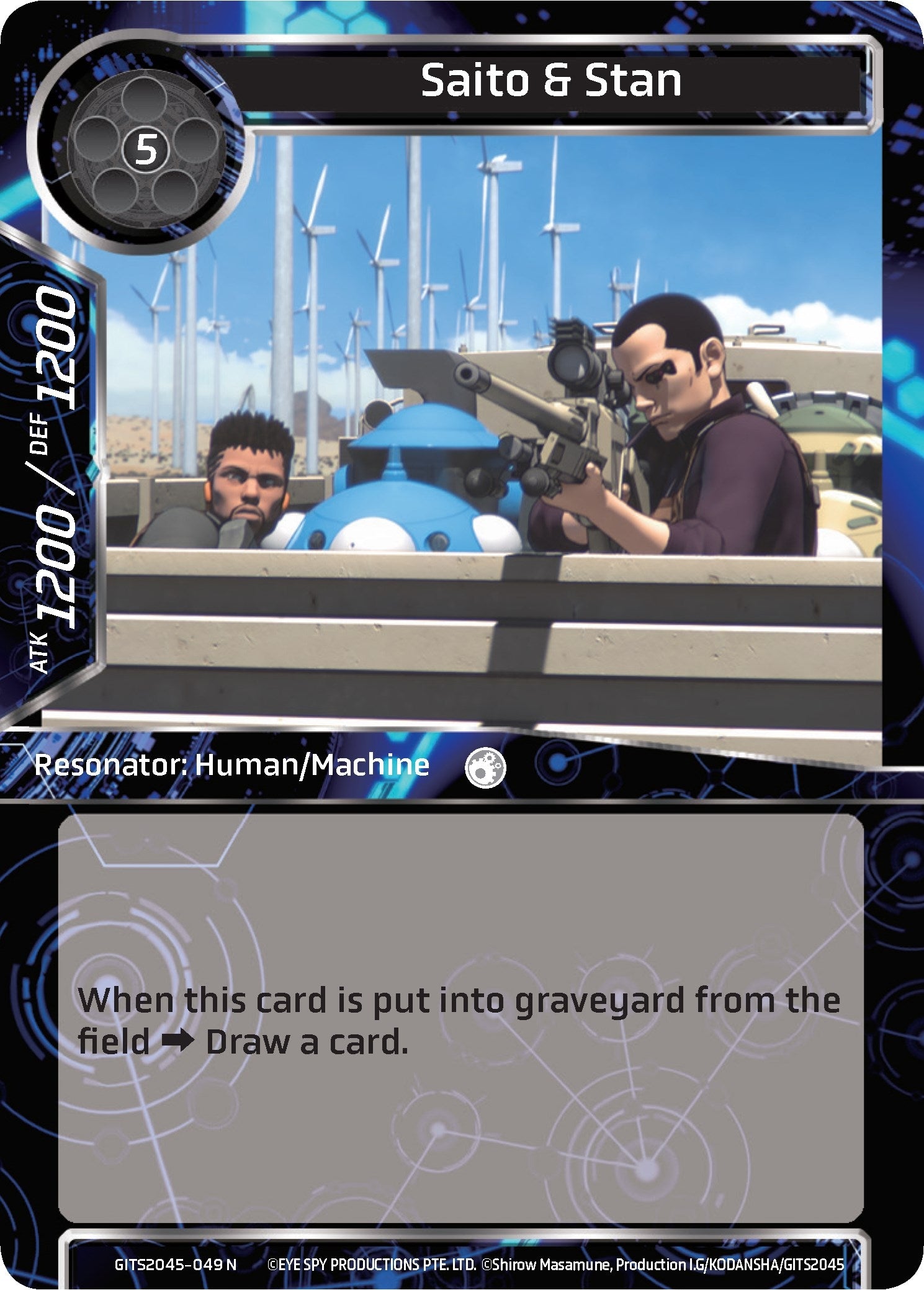 Image for Saito & Stan (Ghost in the Shell SAC_2045) (GITS2045-049) - Force of Will