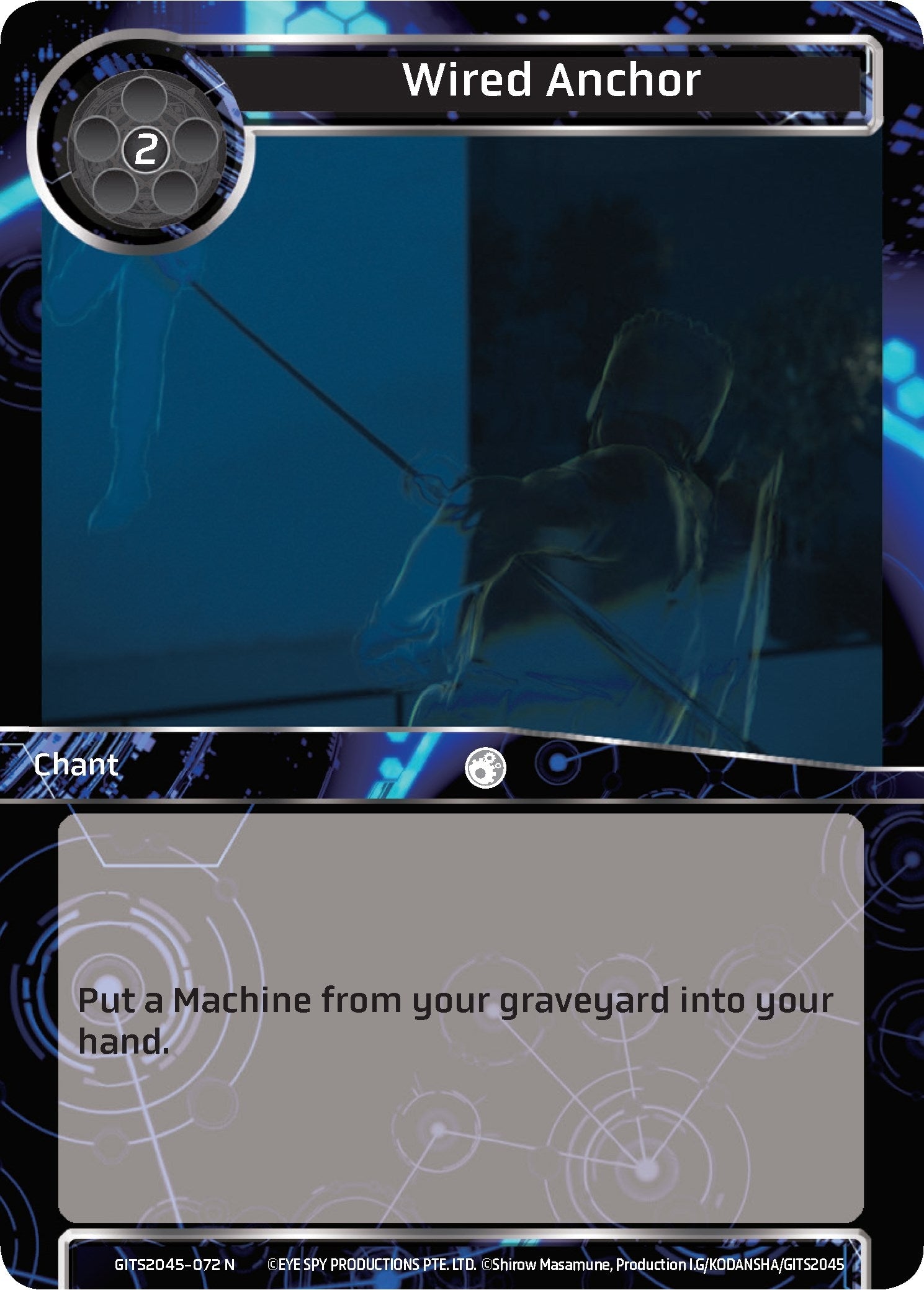 Image for Wired Anchor (Ghost in the Shell SAC_2045) (GITS2045-072) - Force of Will