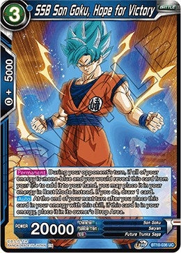 Image for SSB Son Goku, Hope for Victory (Rise of the Unison Warrior) (BT10-036) - Dragon Ball Super: Masters