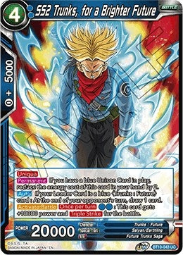 Image for SS2 Trunks, for a Brighter Future (Rise of the Unison Warrior) (BT10-043) - Dragon Ball Super: Masters