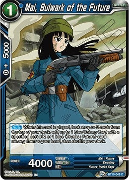 Image for Mai, Bulwark of the Future (Rise of the Unison Warrior) (BT10-048) - Dragon Ball Super: Masters