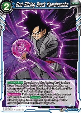 Image for God-Slicing Black Kamehameha (Rise of the Unison Warrior) (BT10-057) - Dragon Ball Super: Masters