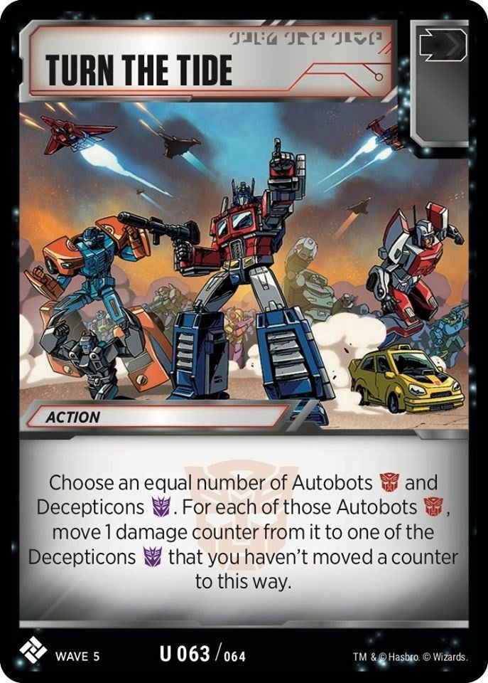 Image for Turn the Tide (Titan Masters Attack) (63) - Transformers TCG