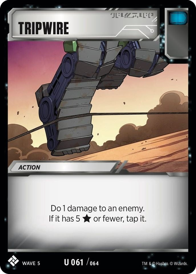 Image for Tripwire (Titan Masters Attack) (61) - Transformers TCG