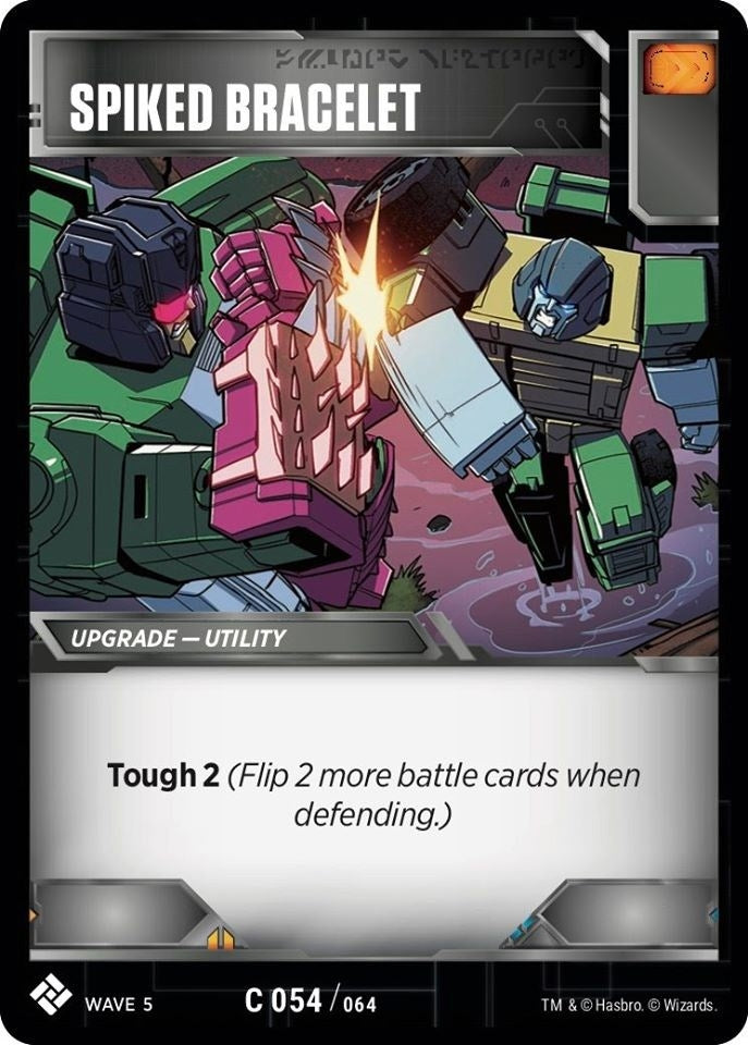 Image for Spiked Bracelet (Titan Masters Attack) (54) - Transformers TCG