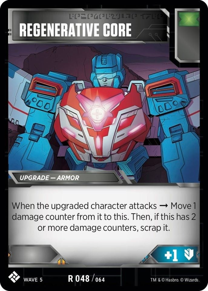 Image for Regenerative Core (Titan Masters Attack) (48) - Transformers TCG