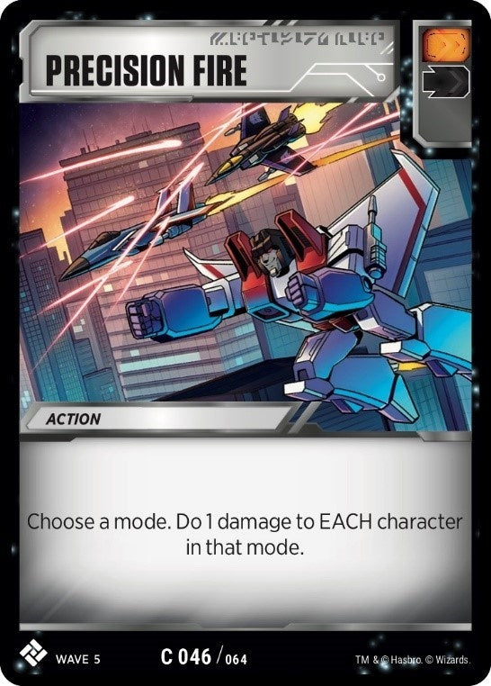 Image for Precision Fire (Titan Masters Attack) (46) - Transformers TCG