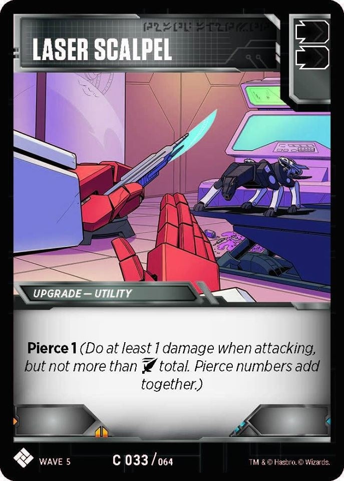 Image for Laser Scalpel (Titan Masters Attack) (33) - Transformers TCG