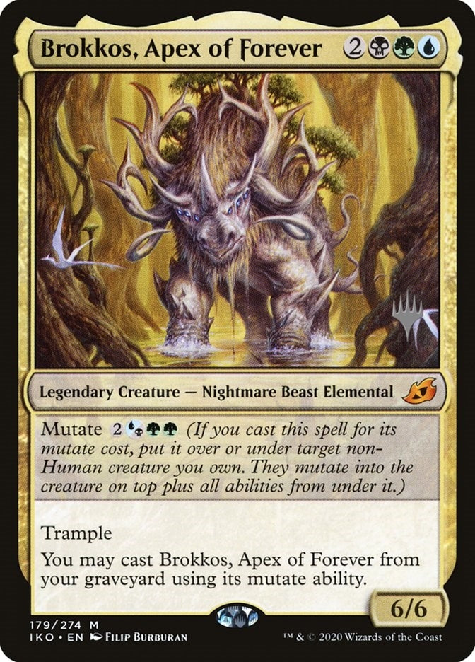 Image for Brokkos, Apex of Forever (Promo Pack: Ikoria) (179) - Magic: The Gathering