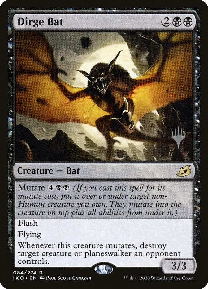 Image for Dirge Bat (Promo Pack: Ikoria) (84) - Magic: The Gathering