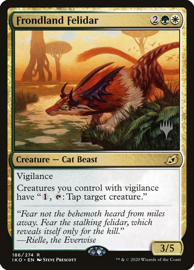 Image for Frondland Felidar (Promo Pack: Ikoria) (186) - Magic: The Gathering