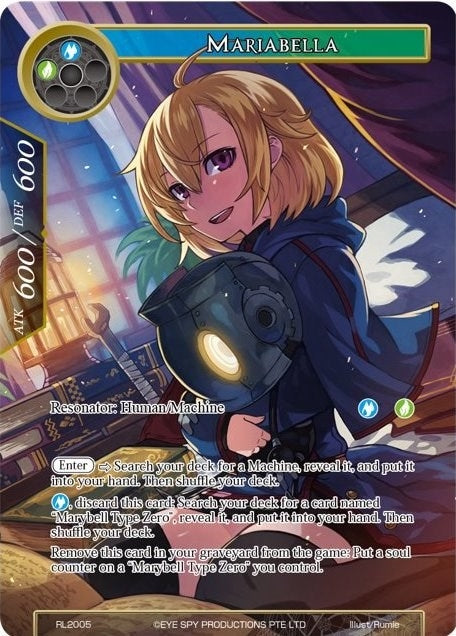 Image for Mariabella (Promo Cards) (RL2005) - Force of Will