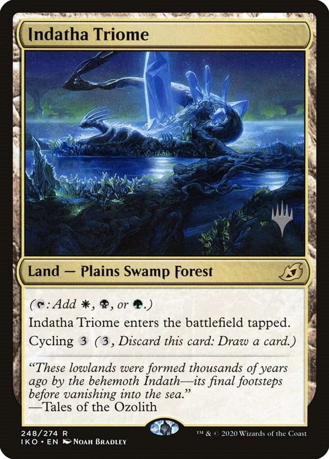 Image for Indatha Triome (Promo Pack: Ikoria) (248) - Magic: The Gathering