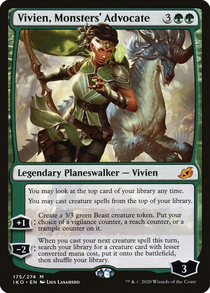 Image for Vivien, Monsters' Advocate (Promo Pack: Ikoria) (175) - Magic: The Gathering