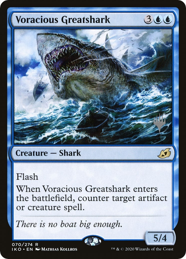 Image for Voracious Greatshark (Promo Pack: Ikoria) (70) - Magic: The Gathering