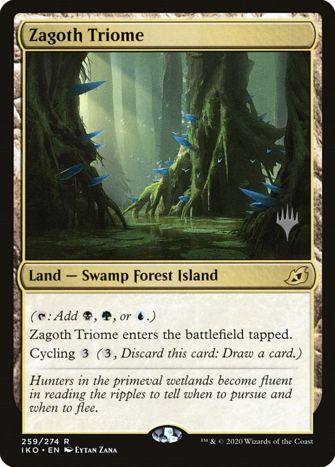 Image for Zagoth Triome (Promo Pack: Ikoria) (259) - Magic: The Gathering