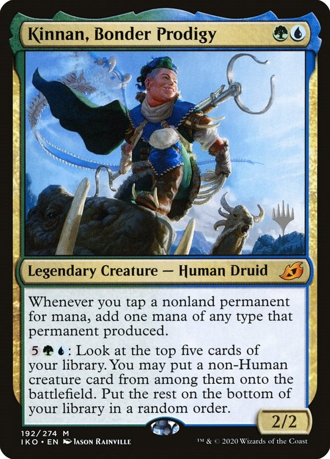 Image for Kinnan, Bonder Prodigy (Promo Pack: Ikoria) (192) - Magic: The Gathering