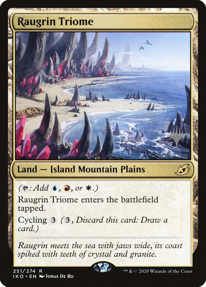Image for Raugrin Triome (Promo Pack: Ikoria) (251) - Magic: The Gathering