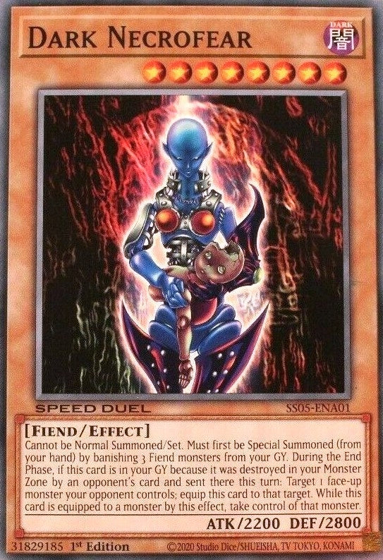 Image for Dark Necrofear (Speed Duel Decks: Twisted Nightmares) (SS05-ENA01) - YuGiOh