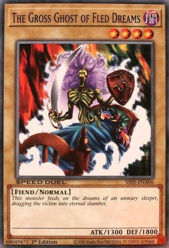 Image for The Gross Ghost of Fled Dreams (Speed Duel Decks: Twisted Nightmares) (SS05-ENA06) - YuGiOh