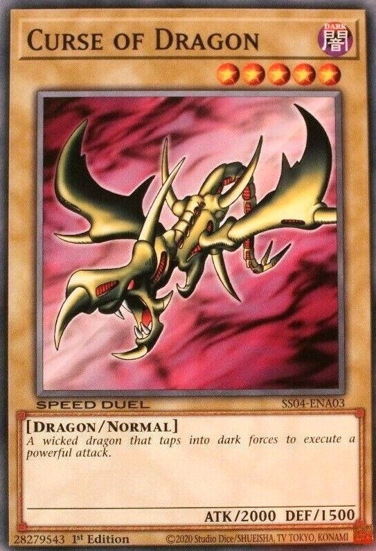 Image for Curse of Dragon (Speed Duel Decks: Match of the Millennium) (SS04-ENA03) - YuGiOh