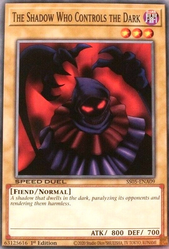 Image for The Shadow Who Controls the Dark (Speed Duel Decks: Twisted Nightmares) (SS05-ENA09) - YuGiOh