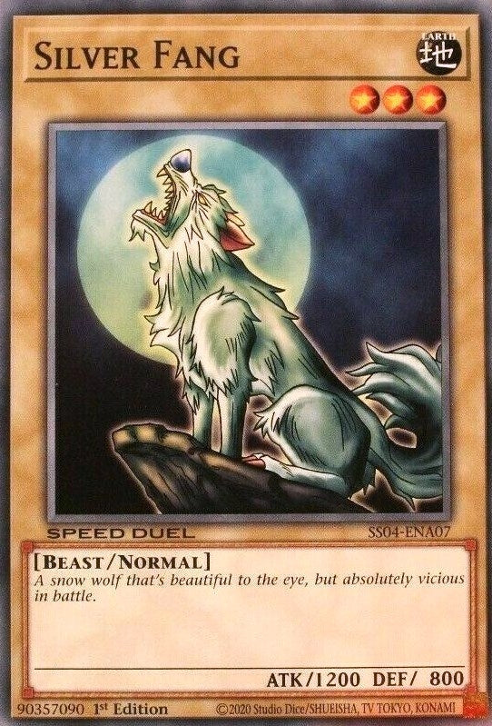 Image for Silver Fang (Speed Duel Decks: Match of the Millennium) (SS04-ENA07) - YuGiOh