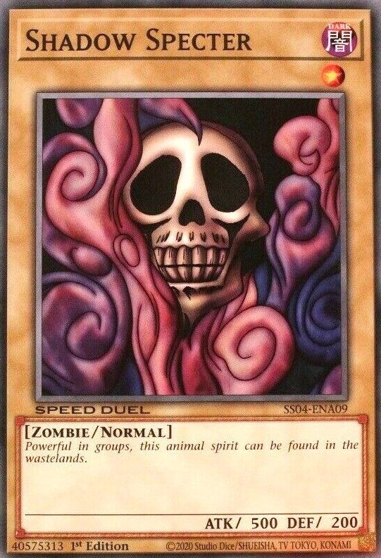Image for Shadow Specter (Speed Duel Decks: Match of the Millennium) (SS04-ENA09) - YuGiOh