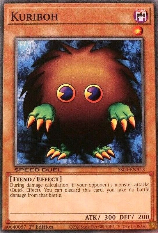 Image for Kuriboh (Speed Duel Decks: Match of the Millennium) (SS04-ENA13) - YuGiOh
