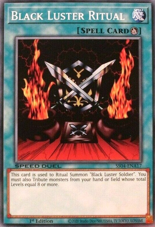 Image for Black Luster Ritual (Speed Duel Decks: Match of the Millennium) (SS04-ENA17) - YuGiOh