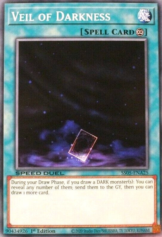 Image for Veil of Darkness (Speed Duel Decks: Twisted Nightmares) (SS05-ENA25) - YuGiOh